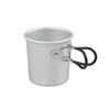 Teetasse Rostfrei Faltbar Campingbecher 150 ML Sturzsicher Aluminiumlegierung Tasse Wiederverwendbar Mini-Becher Rucksacktouren