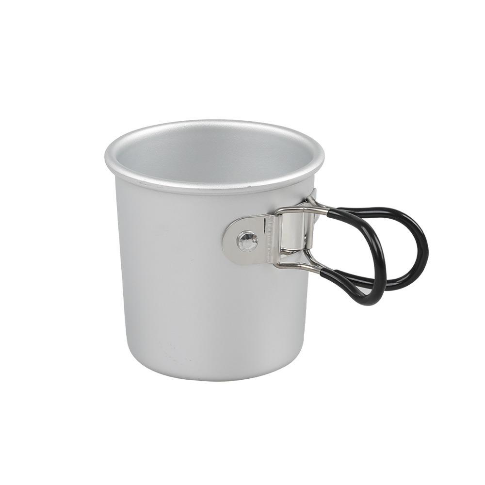 

Reusable Folding Camping Cup 150 ML Coffee Cup Portable Outdoor Cup Picnic чёрный