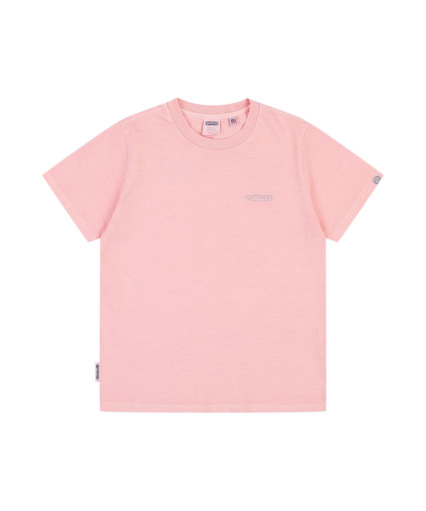 OUTDOOR PRODUCTS W Crop Capsule Logo T-Shirts (Pink)