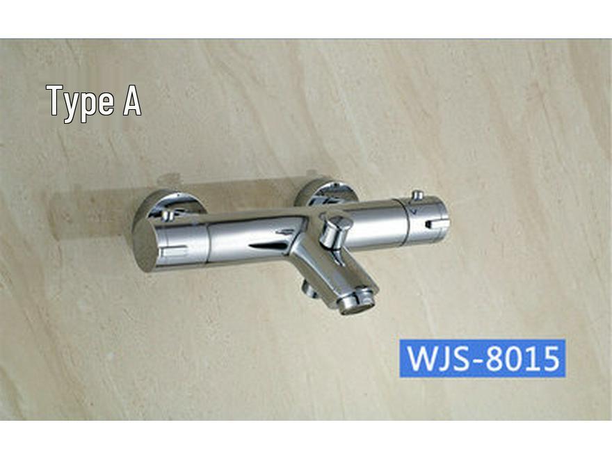 All-Copper Thermostatic Shower Faucet with Smart Temperature Control