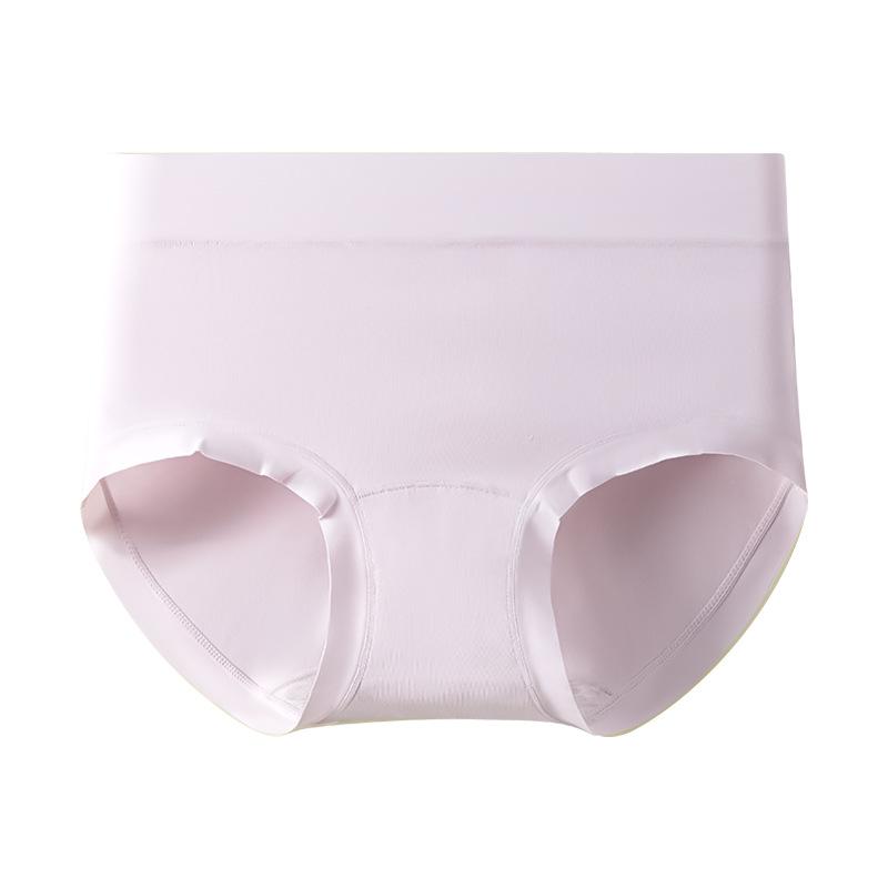 

Женское весенне-осеннее нижнее белье из чистого хлопка с антибактериальной ластовицей 10A, с высокой талией XXL фиолетовый