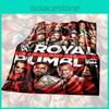 Wwe Royal Rumble Character Pattern Blanket For Family And Decor