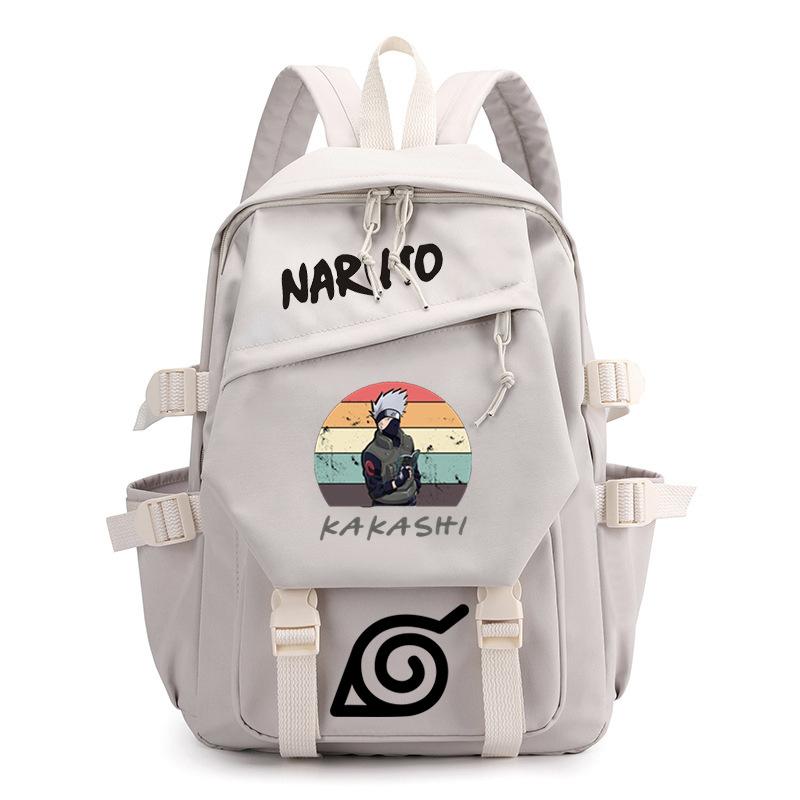 Animation peripheral junior high school backpack cross-border new large-capacity backpack computer bag