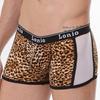 Hochwertige Herren-Slips Boxershorts mit stilvollem Leopardenmuster Bequeme Unterwäsche