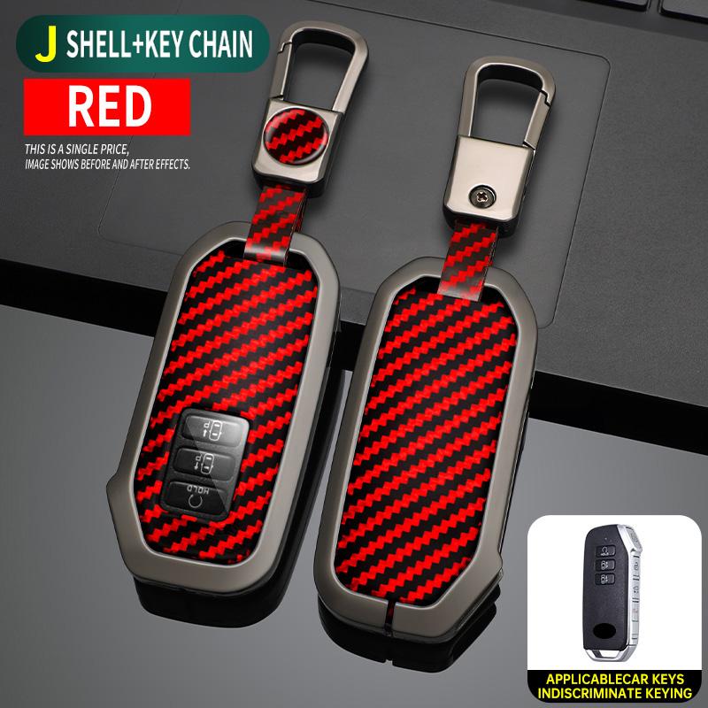 7 Buttons Zinc Alloy Auto Key Fob Cover Case Fit For Kia Sportage Niro Hybrid Sorento Mq4 Ev6 Gt-Line K8 V6 Premium Grade Auto Interior Accessory