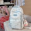 Schoolbag High-value large-capacity backpack ins Korean style junior high school high school student college student backpack travel backpack