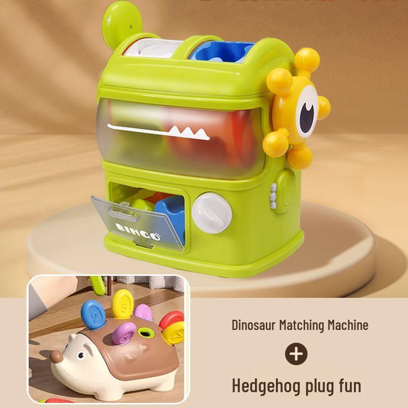 Dinosaur Shape Matching Game - Educational Toy for Infant Cognitive Development and Early Learning