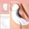 50 Nonwoven Soft Pairs Fabric Under Eye Gel Patch For Grafting False Eyelashes Ultrathin Eye Patch Mat For Eyelash Extension Clean Sanitary