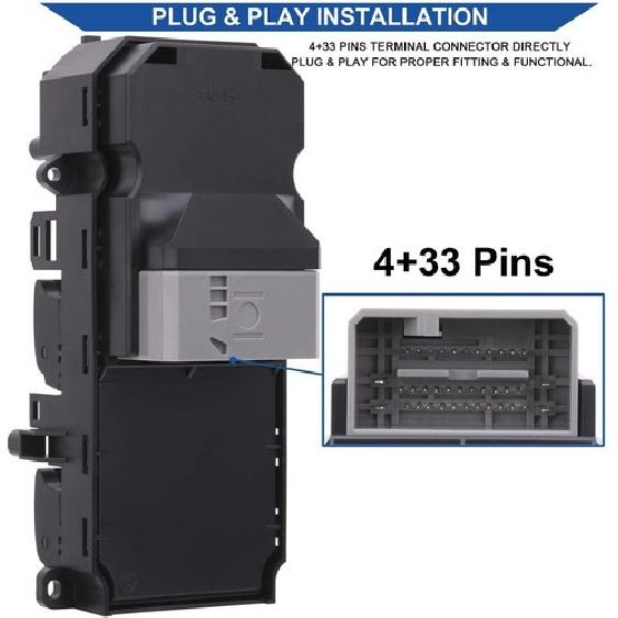 Master Window Switch Control for Honda Accord 2008 2009 2010 2011 2012 4+33 P