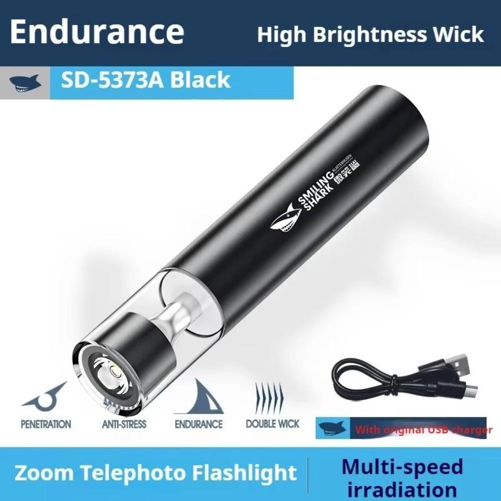 Ultra Bright Strong Light Flashlight Magnetic LED Flashlight  Outdoor Camping Hiking