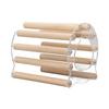 Octopus Shaped Hamster Wooden House Minimalist Hamster Golden Silk Bear Sleeping Nest