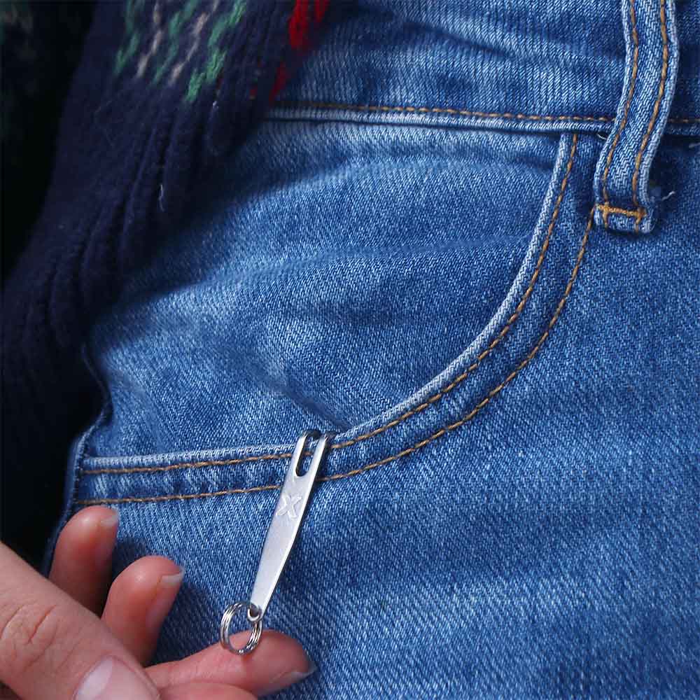 EDC Bag Clip Portable Mini Metal Key Buckles Waist Belt Hanging Clip Pocket Clips Bag Hanging Clip