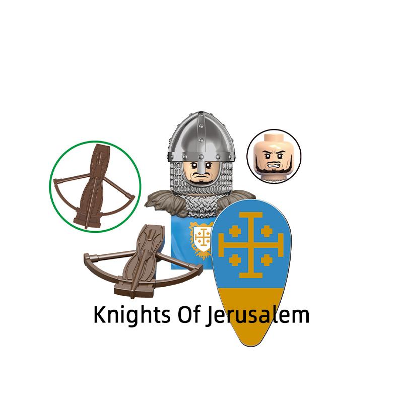 The Knights Of Jerusalem Tripoli Model Blocks MOC Bricks Set Gifts Toys For Children G0133
