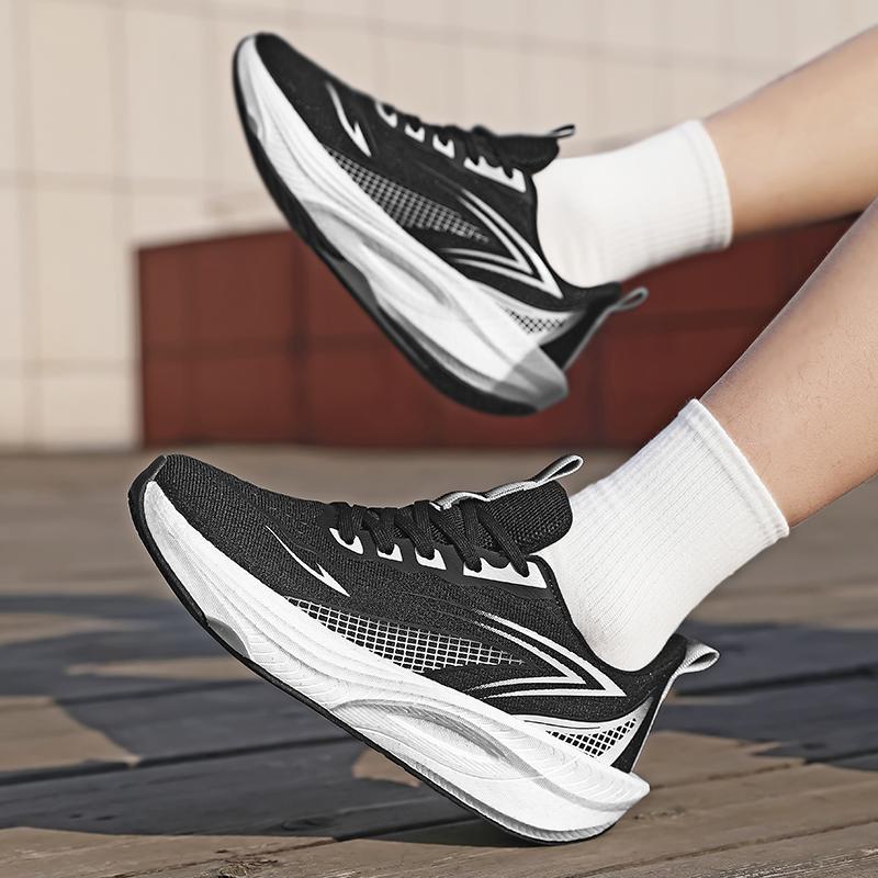 Męskie Specjalistyczne Buty do Biegania na Maratony z Płytką Węglową Oddychające Lekkie Damskie Wygodne Sportowe Antypoślizgowe Amortyzacja Stabilność Sneakersy