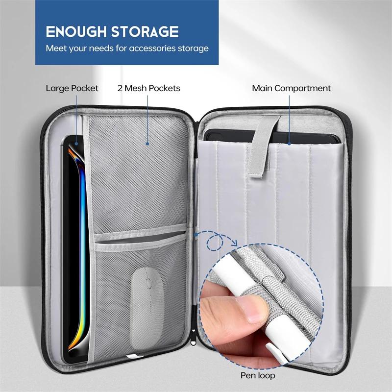 Waterproof Shockproof Handle Bag Laptop Sleeve Case for Macbook Air Pro 16 15 13 Inch M4 M3 M5 Chip Mac Book Cover Accessories