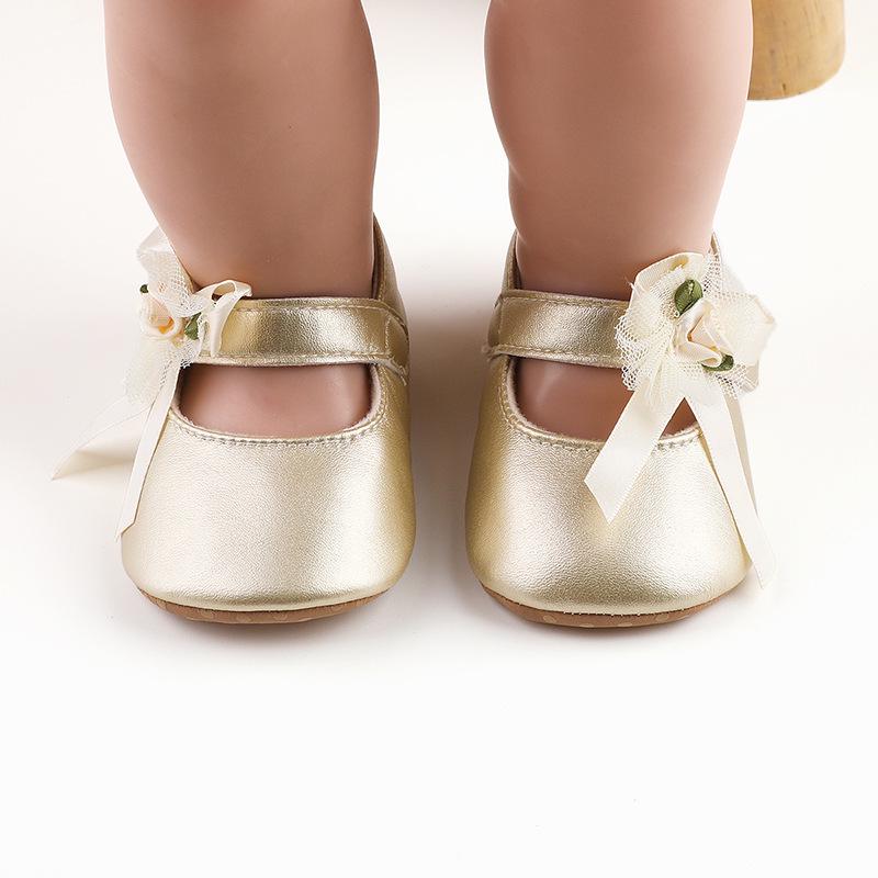 Soft Sole Baby Shoes for Girls, 0-12 Months, Spring To Autumn