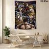 Fist of the North Star Pattern Home Decor Tapestry, Wall Hanging, Decorative RV Wall Cloth.SGT0917559