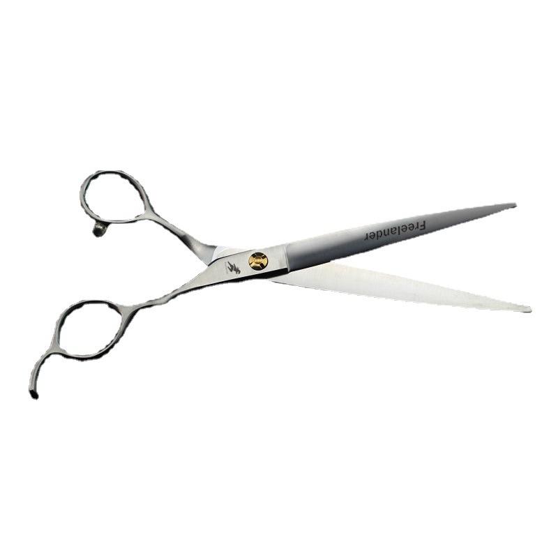 7.5 Inch Freelander Matte, Professional Pet Grooming, Flat Scissors, Micro-Serrated Flat, Anti-Skid