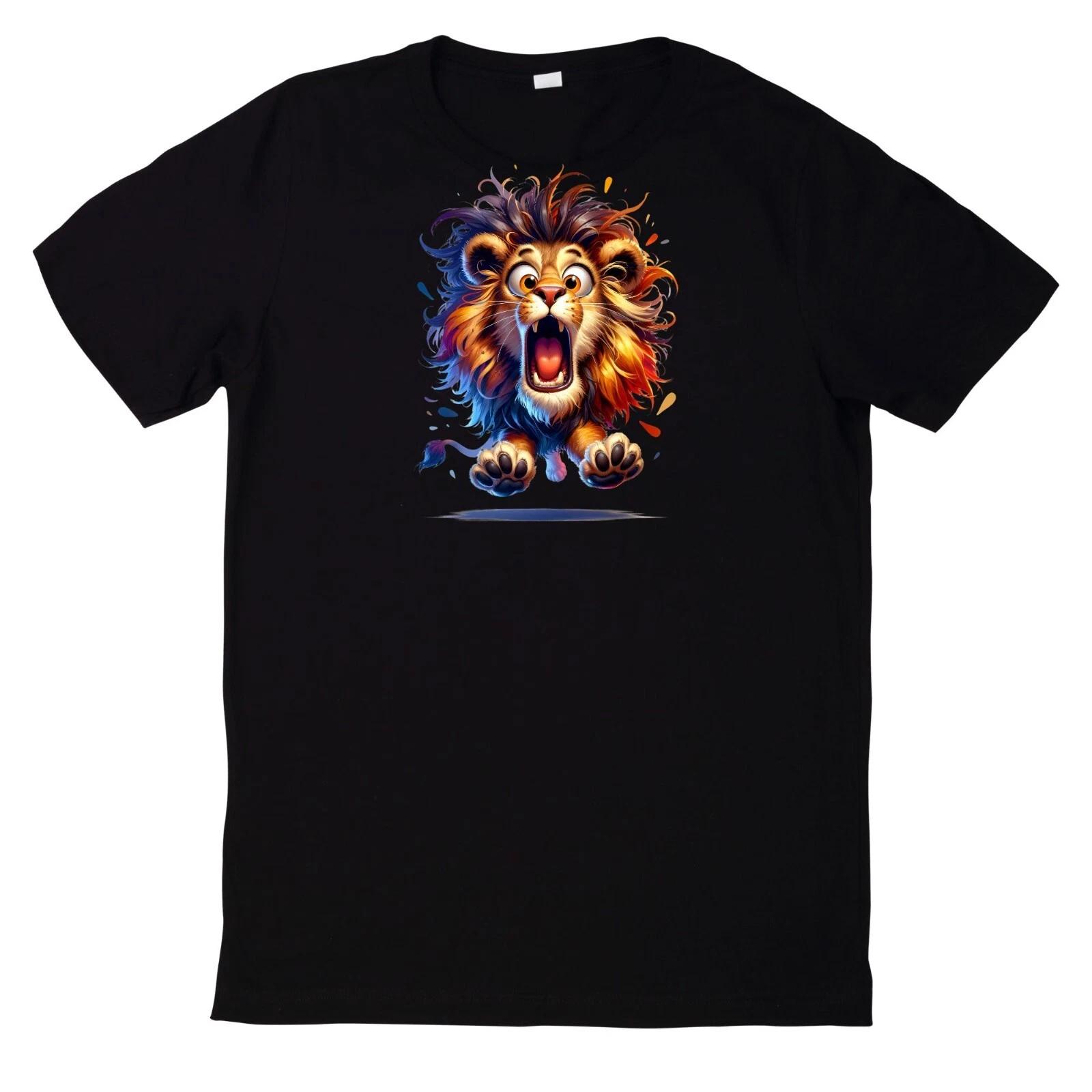 T-Shirt Aquarell lustiges Tier Motiv XXL