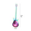 Music-Themed 304 Stainless Steel Coffee Stirring Spoon – Creative Guitar Design, Perfect for Iced Drinks and Bar Use.