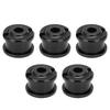 5pcs Single Chainring Bolts Crankset Nuts Aluminum Alloy Chain Wheel Screws for Mountain Bike
