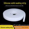 Hitzebeständiger quadratischer Gummi-Dichtungsstreifen aus Silikon (6/8/10/12/15/20)
