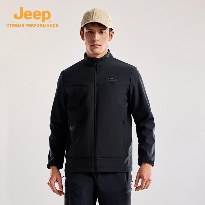 Jeep Men's Outdoor Windproof Softshell Jacket