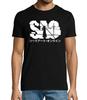 Sword Art Online Logo Und Kirito Silhouette Anime Und Unisexga Unisexs T-Shirt