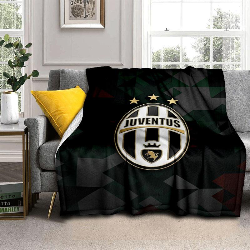 Juventus Football Club Logo Blanket Suitable For All Seasons Blanket Gift Bedroom Air Conditioning Blanket