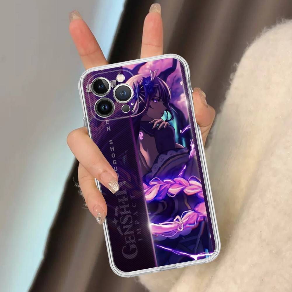 Game Genshin Impact For iPhone 17 Air 16 Pro Max 15 14 13 12 11 Plus phone Case