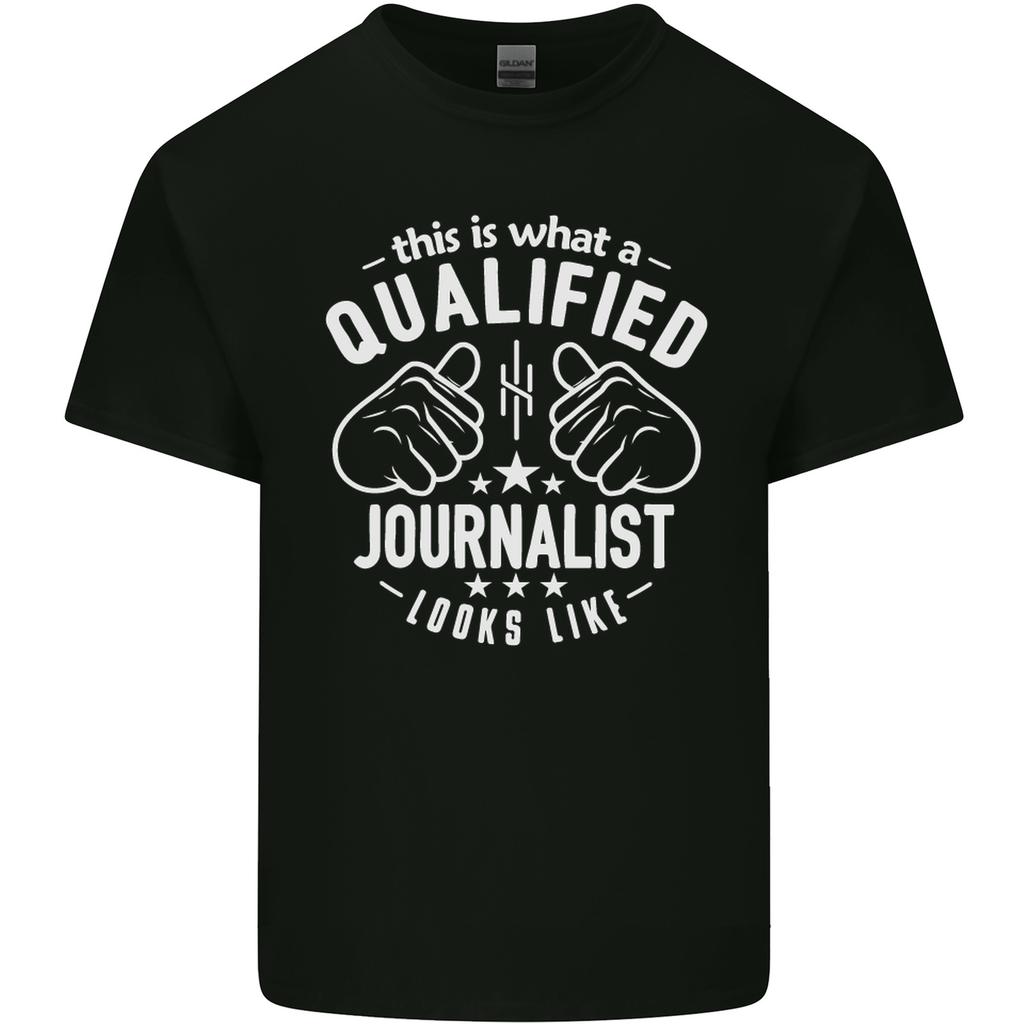 This Is What a Qualified Journalist Looks Like Unisexs Light Cotton TShirt