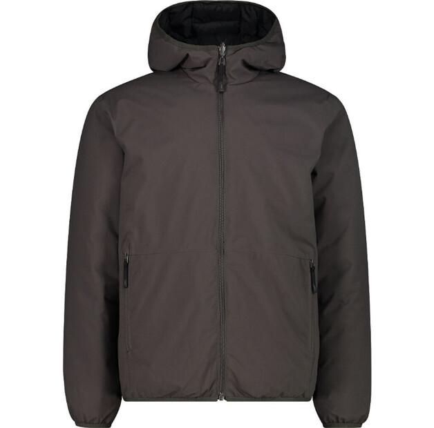 Куртка CMP Reversible Herrenjacke mit feststehender Kapuze EU 48