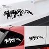Running Horses Fashion Car Vehicle Self-Adhesive Sticker Waterproof Decal Decor