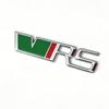 REOY4 VRS Logo Car Front Grille Emblem Metal Badge Decoration for Skoda Octavia Rs Fabia Rapid Superb Kodiaq Yeti Citigo Vision Kodiak