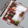 A5 Oil Pastel & Watercolor Painting Storage Album for 6-inch Square Postcards (10x10/15x15/20x20 Cm)