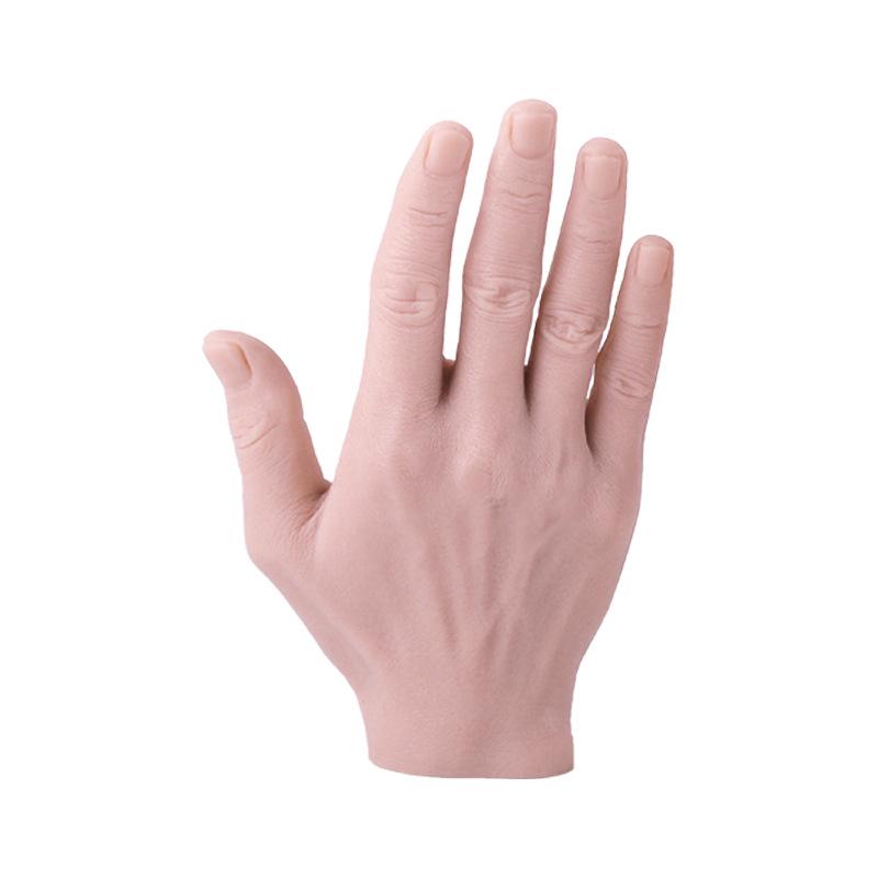 Силиконовая модель руки Mo Rui для практики татуировки и маникюра