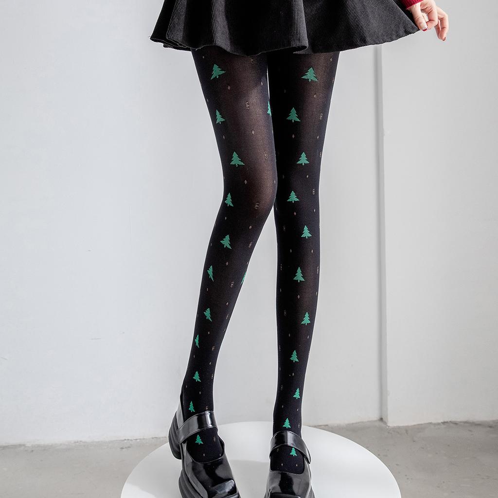 Plaid Tights Pantyhose Women Retro JK Japanese Style Thigh High Stockings Lingerie Sexy Stockings Women Tights Pantyhose