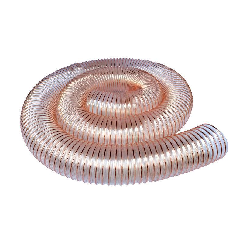 PU Polyurethane Steel Wire Dust Hose