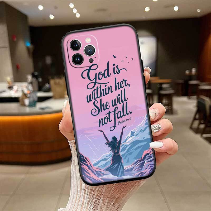 Bible Verse Jesus Christ Case for Samsung M55 M35 M15 A02 A05S A05 A06 A15 A12 A13 A10 A16 A20 A22 A24 A25 A30 A31 A32 A33 A35 A42 A50