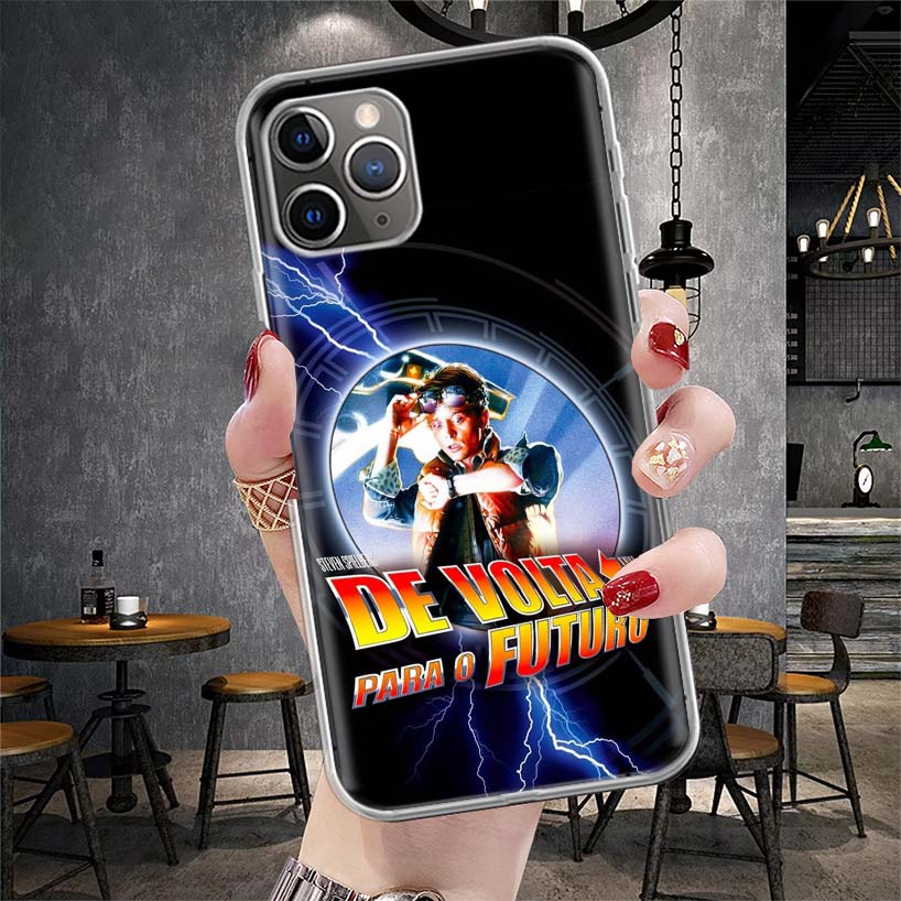 Back To The Future TV Soft Phone Case For IPhone 11 17 Air 16E 16 Pro Max 15 + 14 Plus 13 Mini 12 Apple 7 SE 8 Fundas Coque 11 1