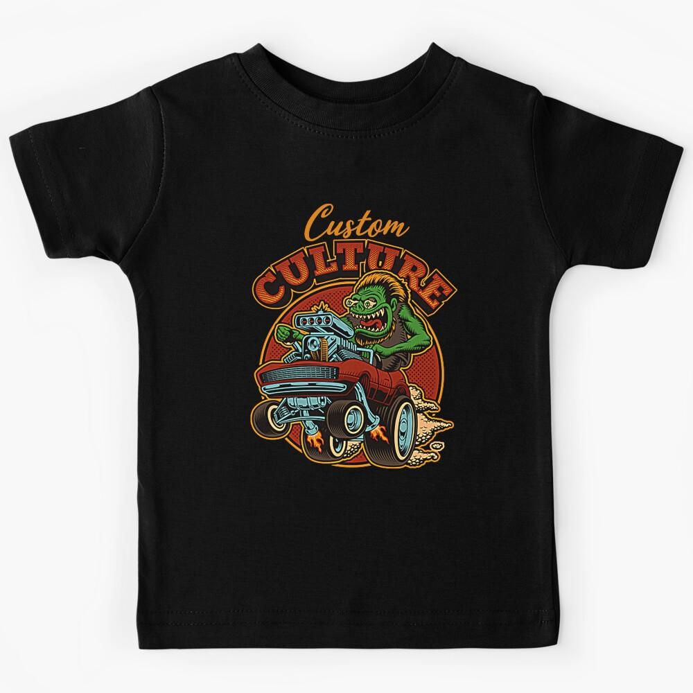 Hot Rod Custom Retro Vintage Kids T-Shirt 170