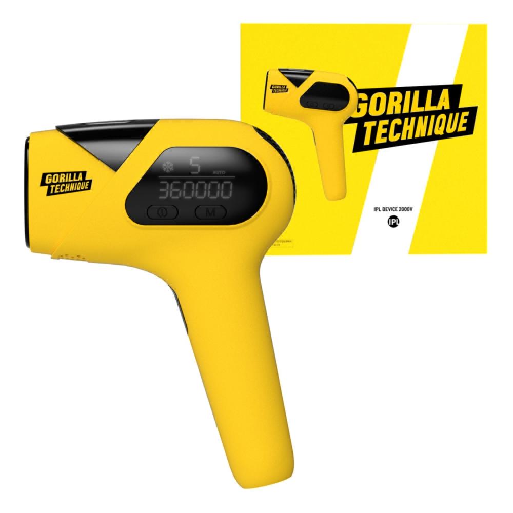 PurpleGorilla Gorilla Technique Pulse Light Irradiator 2000v Hair Removal Medical Device Gtip02 FREE