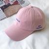 Unisex Baseball Cap Embroideried Letter Hat Purple Pink Women Baseball Cap Adjustable Summer Hat Hip Hop Cap Street Baseball Hat