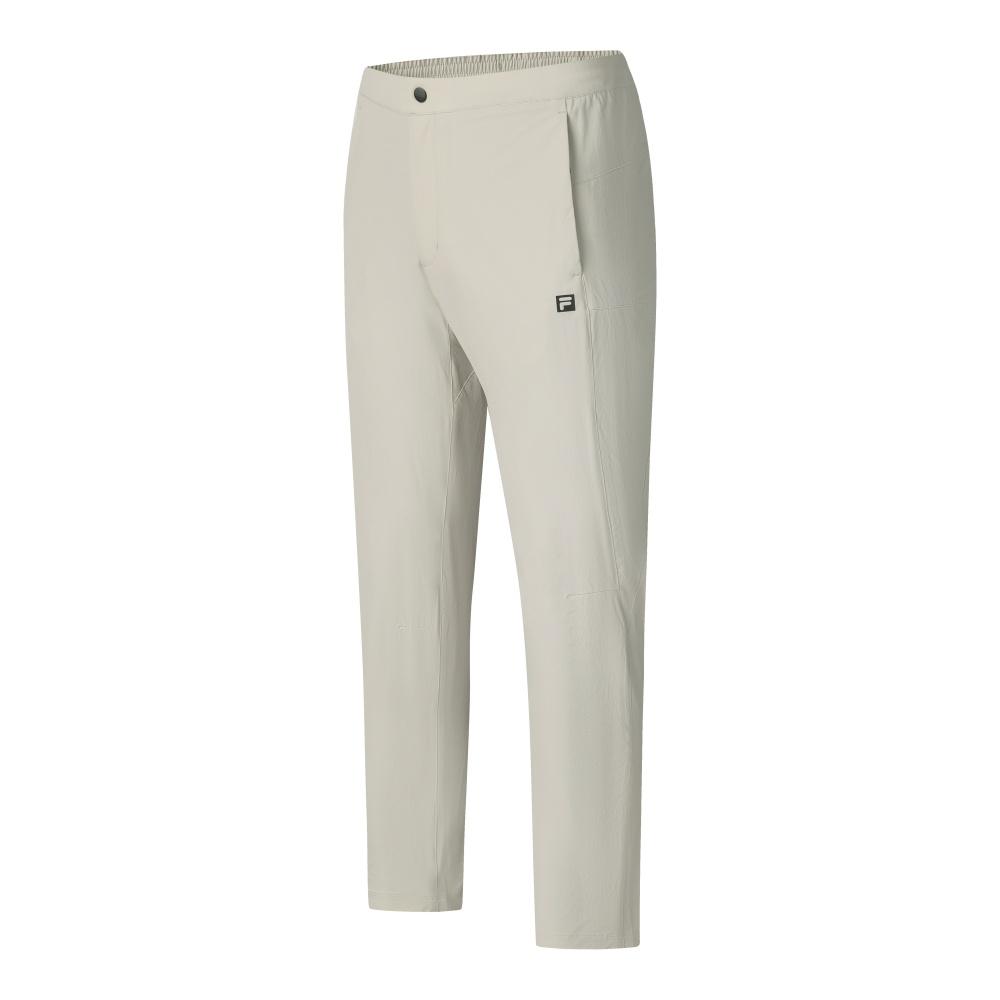 FILA Explorer Fashion Versatile Simple Comfortable Outdoor Long Pants Casual Pants Men bottoms Milky-Beige A11M527809FBG