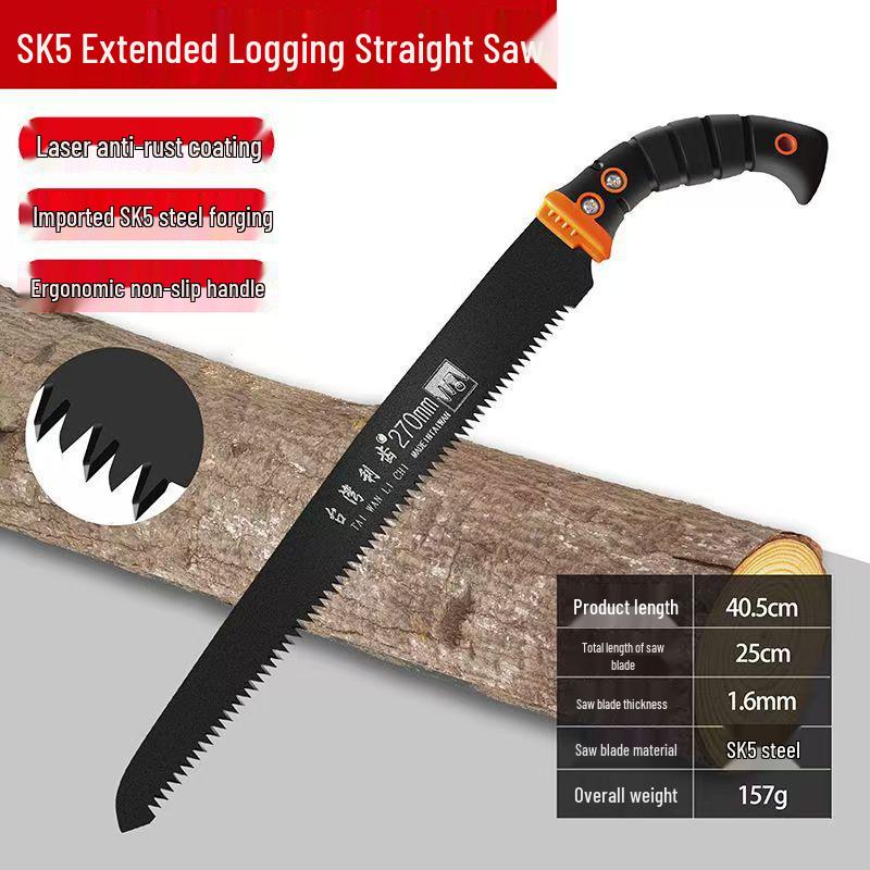 Sharp Tooth Jinggong Hand Saw - Quick Fine Tooth for Woodworking, Pruning, and Household Use