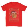 Shrek Merry Shrekmas Unisexs T Shirt Funny Tee Shirt Short Sleeve Crewneck Tshirts 100 Cotton Big Size Clothes