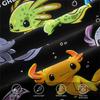 AXOLOTLS OF THE WORLD Fitted Sheet Set (1 Fitted Sheet + 2 Pillowcases) Soft Microfiber Bedding Set for Bedroom Guest Room
