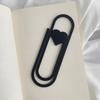 Love Heart Oversized Paper Clip Creative Page Holder Paper Clip Bookmark  Student