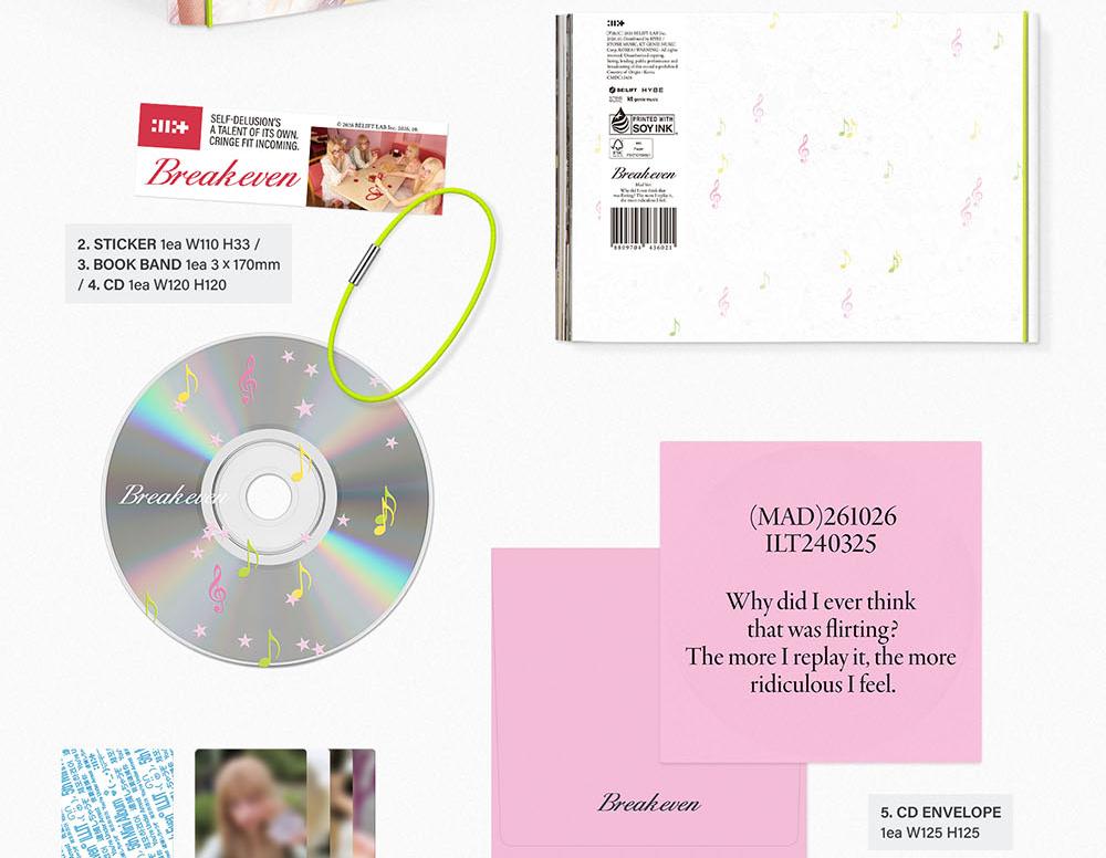 [POB] Illit [BREAK EVEN] 5th Mini Album