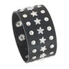 Cross-Border Hot Selling Punk Spiked Rivet Men's Leather Wristband Bracelet